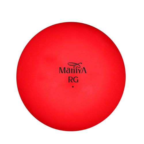 Мяч RG Maniya однотонный TOP-YT-001 18 см (Красный)