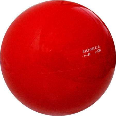 Мяч юниор PASTORELLI 00227,00228,00229,00230,00231,00277,02197 (00228, Каучук, 16, Красный)