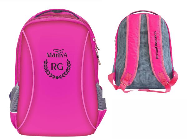 Рюкзак для гимнастики RG Maniya 216 M (п/э, Розовый неон)
