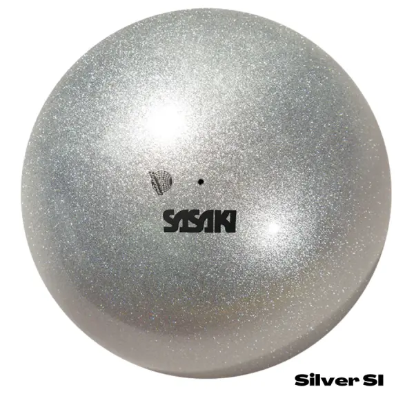 Мяч гимнастический металлик для сеньоров M-207 M FIG 18 см
